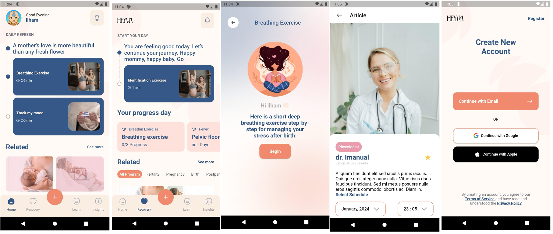 Heyvva Health Screenshot